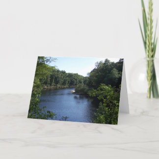 Cartão Way Down Upon the Suwannee River Notecard