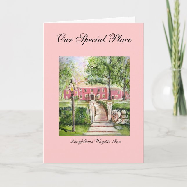 Cartão Wayside Inn - Our Special Place Greeting Card (Frente)
