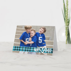 Cartão We Heart Dad!