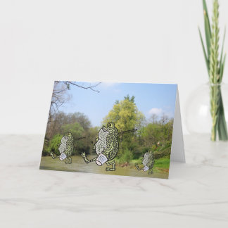 Cartão We love fishing !