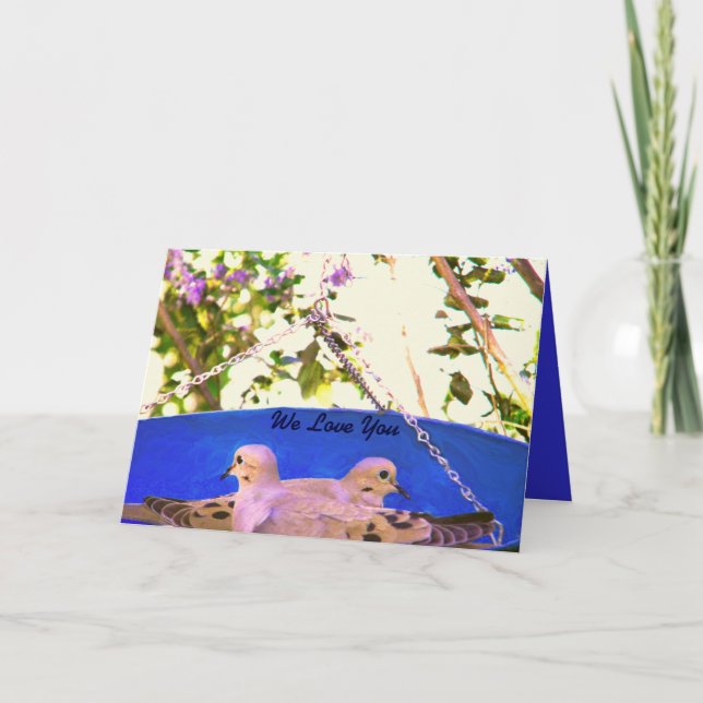 Cartão We Love You_/Friendship/Any Occasion_Card (Frente)