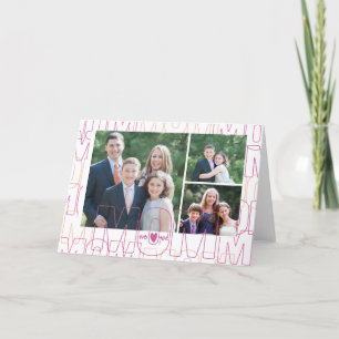 Cartão We Love You, Mom! x3