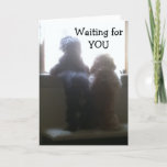 Cartão WE R WAITING FOR YOU - HAPPY 40th BIRTHDAY<br><div class="desc">NICE for a GROUP or a COUPLE to send. Have fun sending it to YOUR special guy or gal on their birthday-change the age - no problem :)</div>