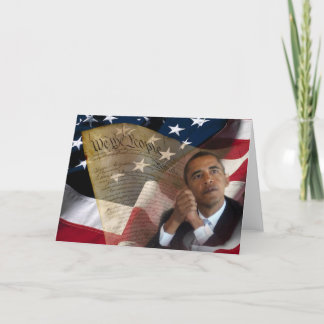 Cartão We the People...Barack Obama & the Constitution