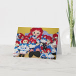 CARTÃO "WE WISH YOU A VERY HAPPY BIRTHDAY" RAGGEDY ANN<br><div class="desc">I love this shot and how it came to me to make it a "group card" for a special someone's birthday. GOTTA LOVE RAGGEDY ANN~~~ THANKS FOR STOPPING BY ONE OF MY EIGHT STORES!!!!!</div>