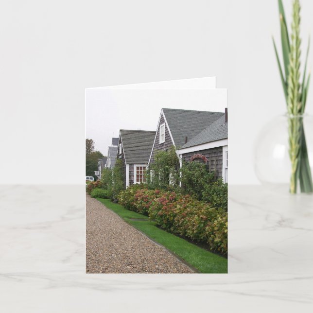 Cartão Weathered Cottages (Frente)