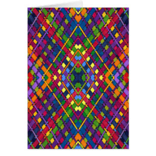 Cartão Weave brilhante