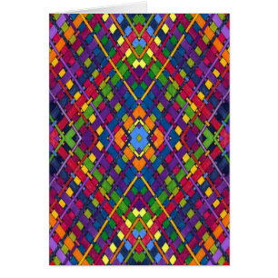 Cartão Weave brilhante