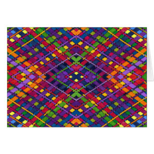 Cartão Weave brilhante