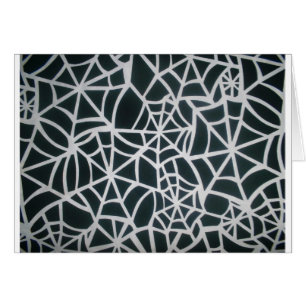 Cartão Web of Mystery: Armadilha Delicada - Web White Spi