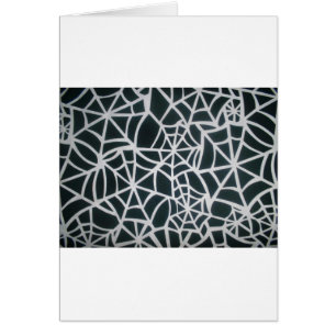 Cartão Web of Mystery: Armadilha Delicada - Web White Spi