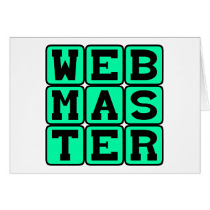 Cartão Webmaster, Arquiteto Web