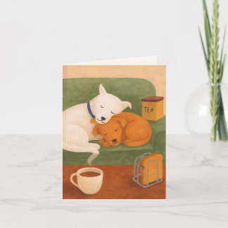 Cartão Wedding Anniversary Dog lover card