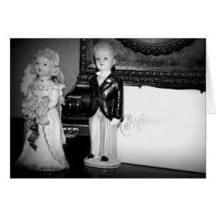 Cartão Wedding bem deseja