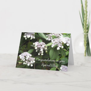 Cartão Wedding Congratulations