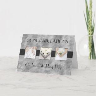 Cartão Wedding Day Triptych