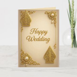 Cartão Wedding Greeting cards Eksclusive Wayang Culture