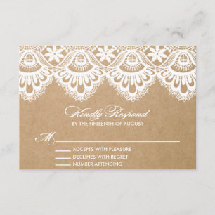 CARTÃO WEDDING RÚSTICO DO CERCO DO LAÇO %PIPE%