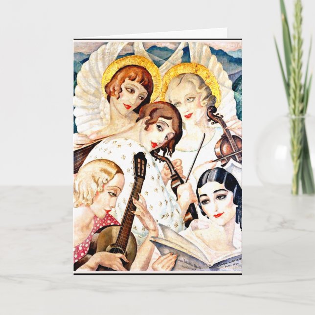 Cartão Wegener - A Johann Sebastian Bach Humblement (Frente)