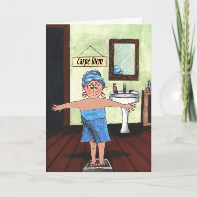 Cartão weigh loss tcard (Frente)