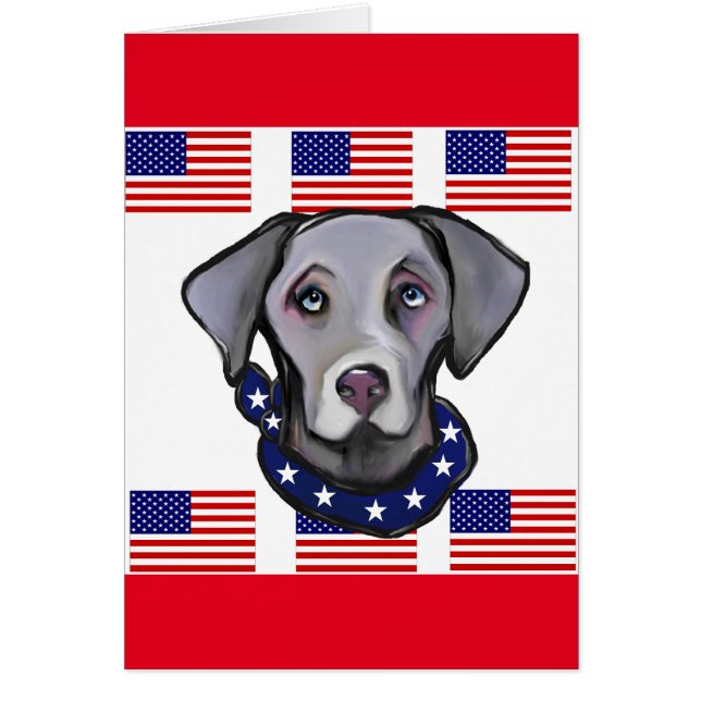 Cartão Weimarana (Frente)