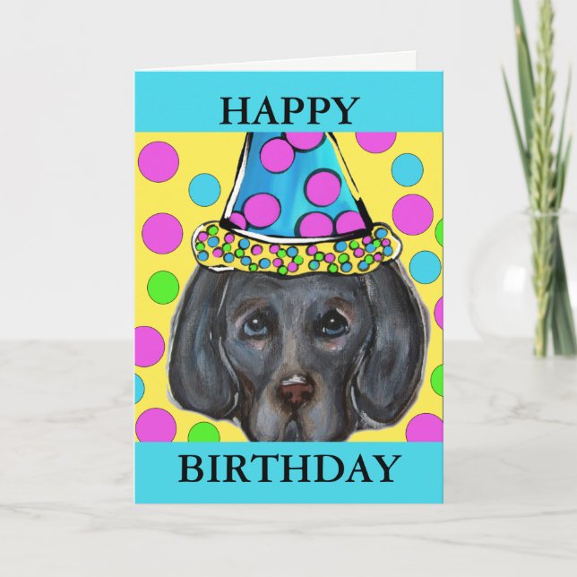 CARTÃO WEIMARANA (Frente)