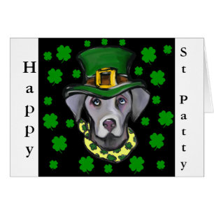 Cartão Weimarana ST Patty
