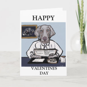 CARTÃO WEIMARANER