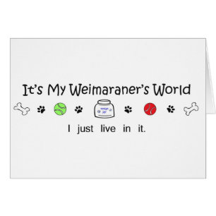 Cartão Weimaraner