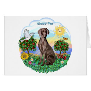 Cartão Weimaraner nº 2