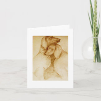 Cartão weimariners beautiful weimariners