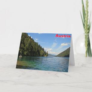 Cartão Weissensee, Áustria