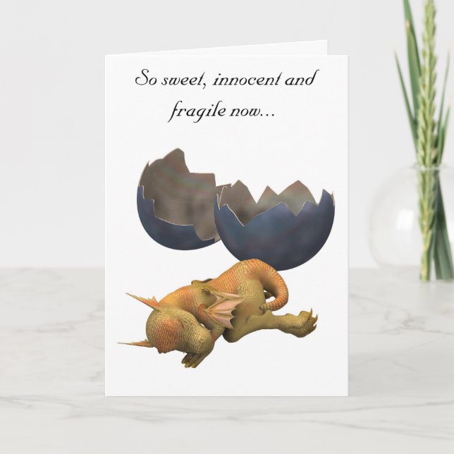 Cartão Welcome to the World (Frente)