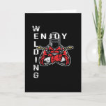 Cartão Welder Vintage  Welding<br><div class="desc">A vintage grunge distressed novelty welder design for welder with welding skills. A Welding design is the perfect gift for that person in your life that makes a living as a Welder.</div>