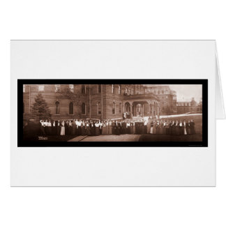 Cartão Wellesley College MÃE Foto 1903
