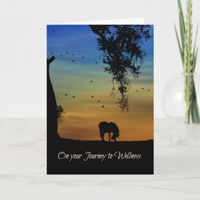 Cartão Wellness Card, Holistic Feel Better, Metaphysical (Frente)