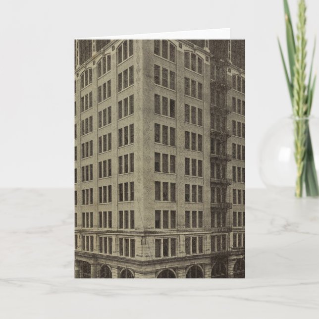 Cartão WellsFargo Bldg, Portland, Oregon (Frente)