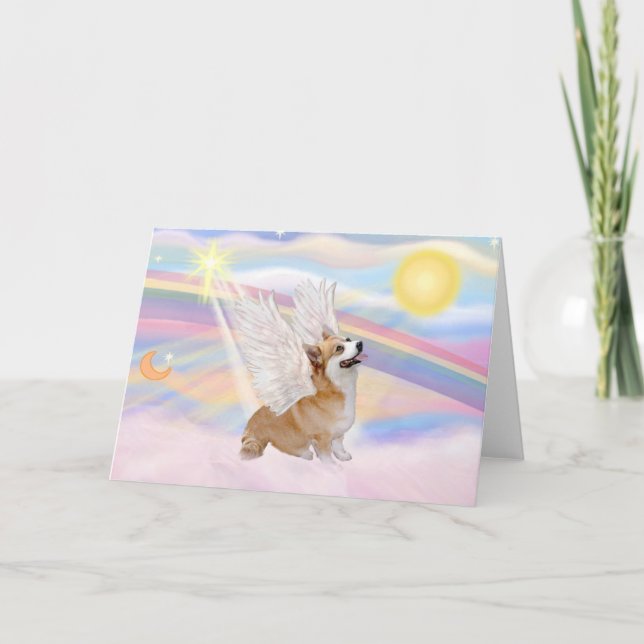 Cartão Welsh Corgi (Frente)