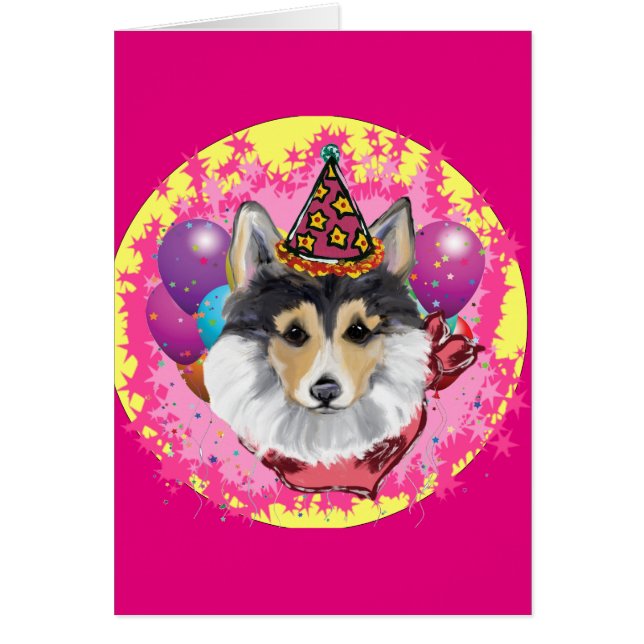 CARTÃO WELSH CORGI (Frente)