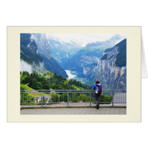 Cartão Wengen na suiça