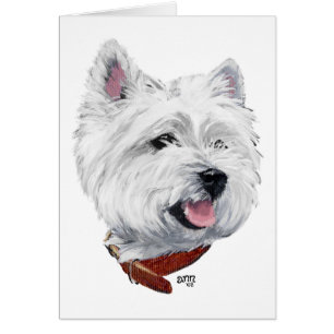 Cartão West Highland White Terrier