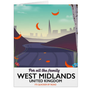 Cartão West Midlands, Reino Unido