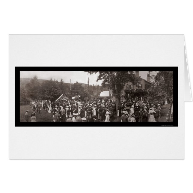 Cartão West Point Centennial Foto 1902 (Frente Horizontal)