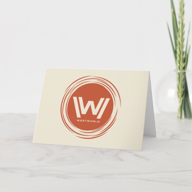 Cartão Westworld | Logotipo Sun Estilizado (Frente)