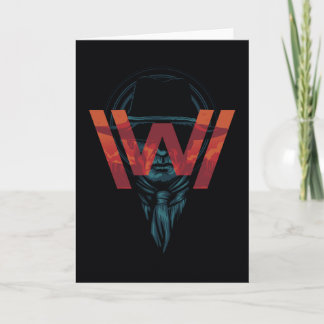 Cartão Westworld | The Man in Black Logo Graphic