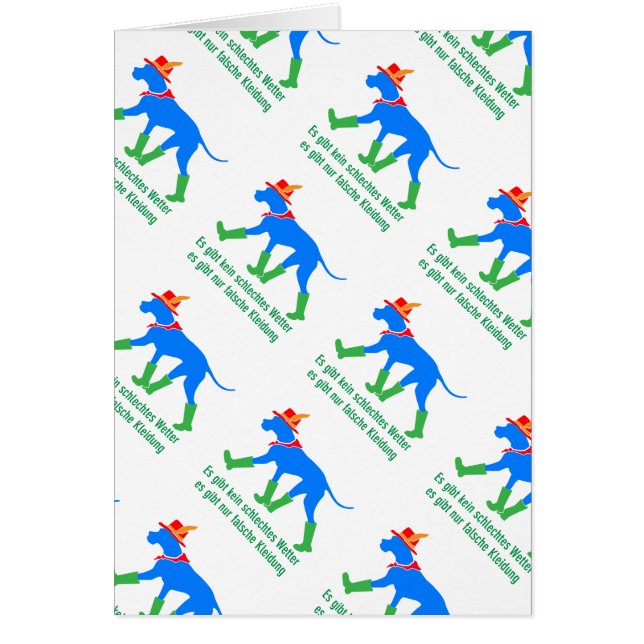 Cartão Wetterdogge (Frente)