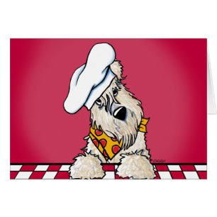 Cartão Wheaten Terrier Chef