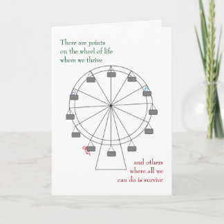 Cartão Wheel of Life card by Ferocious Diva