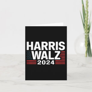 Cartão Wheimer 2024 Eleição Kamala Harris Tim W Waltz 1