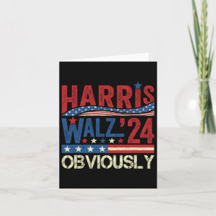 Cartão Wheimer, obviamente! Harris Waltz 2024 Eleição 1
